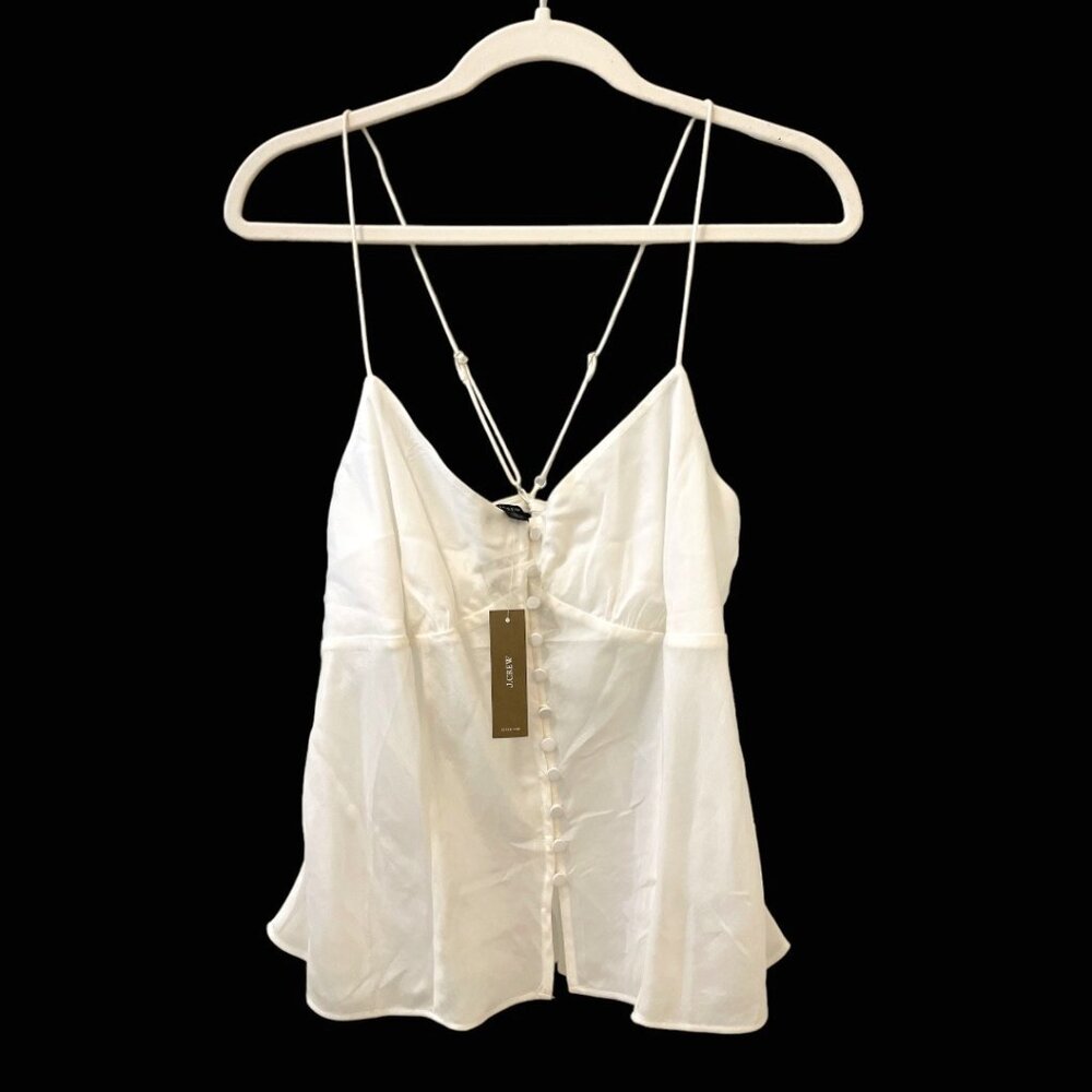 BRAND NEW J.CREW Button-front Camisole Ivory